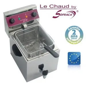 Friteuse électrique - SOFRACA - ACF68N - 8 Litres - 3600 W - Températu...Vendu parcdiscount