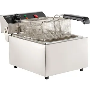 Friteuse professionnelle électrique - 6 Litres - 3 kW - CombisteelVendu parcdiscount