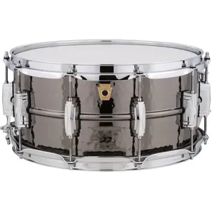 Ludwig LB417K Black Beauty Hammered messing snaredrum pas cher