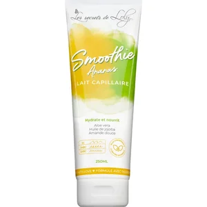 LES SECRETS DE LOLY Lait capillaire Smoothie Ananas - 250 ml pas cher