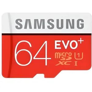 Carte Mémoir Samsung Evo plus 64 Go micro sd SDHC/SDXC Class 10 + Adap... pas cher