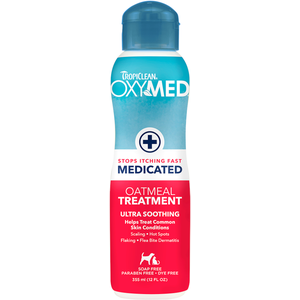 TropiClean OxyMed Medicated Treatment - Hondenvachtverzorging - 355 ml pas cher