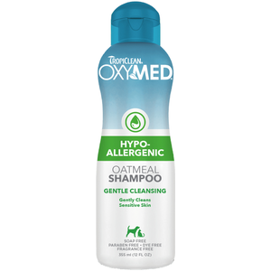 TropiClean Oxy-Med - Hondenshampoo Hypoallergeen - 355 ml pas cher
