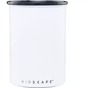 Comparateur de prix : Planetary Design - Airscape - Koffiebonen - Voorraadpotten - Lucht dicht - Koffie - Staal - Mat wit - 500 gram