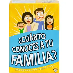 Moose Jeu De Cartes ¿cuánto Conoces A Tu Familia? pas cher