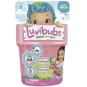 Poupée surprise - LUVIBUBS - Bella Bleu - Bébé magique - Accessoires pas cher