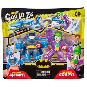 Pack de figurines duo Goo Jit Zu DC Comics Batman vs Joker 11 cm