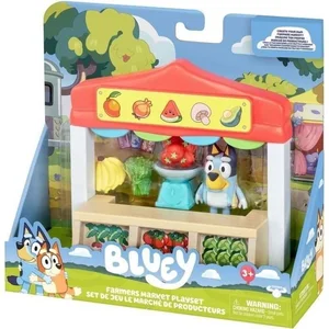 Figurine Bluey Le Marche de Bluey pas cher