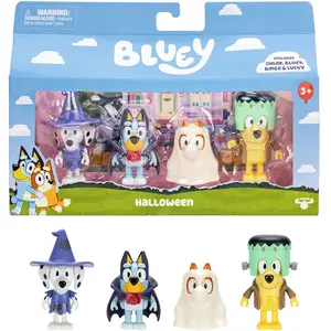 Bluey Figure Halloween 90266 pas cher