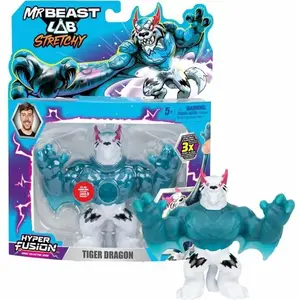 Figurine élastique - MRBEAST LAB - Goo Jit Zu - Tigre Dragon - 11 cm pas cher