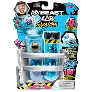 MrBeast Lab Swarms Lab 5-Pack - Experimenteer en creëer 5 Swarms microbeesten pas cher