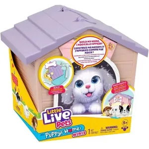 MOOSE TOYS Little Live Pets: My Puppy's Home Mini - Spielset - Pink pas cher