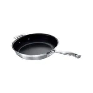 Le Creuset Magnetik Koekenpan - RVS -   28 cm - met anti-kleeflaag