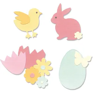 Sizzix Thinlits Die Set Basic Easter Shapes 11stuks