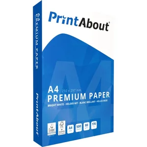 PrintAbout Premium A4 papier 1 pak (500 vel) pas cher