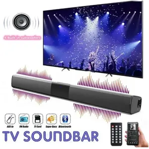 Barre de son VINSIC - Haut-parleur TV Bluetooth 22 pouces - Lecture TF...