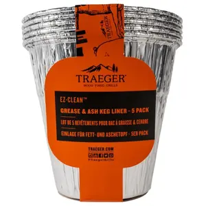 Vetopvangbak EZ Clean Aluminium 5 Pack Traeger pas cher