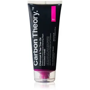 Carbon Theory, Nettoyant pour le visage, Breakout Control Facial Wash Charcoal and Tea Tree 200ml (Chiffons de nettoyage, 200 ml) pas cher