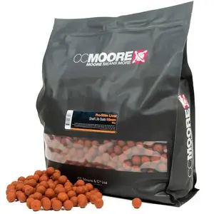 CC Moore Pro-Stim Liver Shelf Life Boilies 24mm 5Kg pas cher