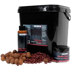 CC Moore Pacific Tuna - Session Pack - 18mm - Rood pas cher