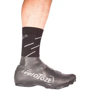 Comparateur de prix : veloToze Short Shoe Cover - Gravel/MTB Black - Small - Overschoenen