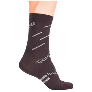 Velotoze Chaussettes Active Compression Merino Crew