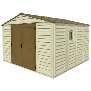 Abri de Jardin PVC Woodstyle PREMIUM 10x10 - DURAMAX - Kit 1 fenêtre -... pas cher