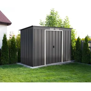 Abri de jardin - Métal - DURAMAX - 3,25 m² - 0,33 mm - Anthracite - DU... pas cher