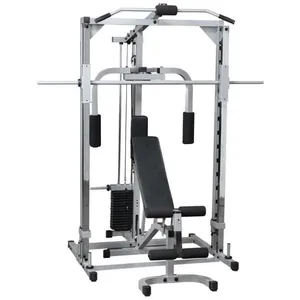 Machine Smith Powerline - Appareil de musculation pleine option - Gris... pas cher