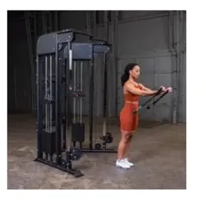 Appareil de musculation fonctionnel Body Solid Premium 2 x 75 kg - noi... pas cher