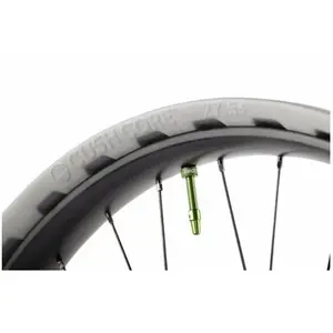 Paire d'insert mousse valves incluses CushCore plus - 27.5+ - Vert/Doré - VTT Adulte Homme pas cher
