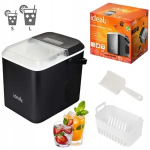 NORTHIX Machine à glaçons domestique - Glaçons et glace pilée, 12 kg, 100 W pas cher