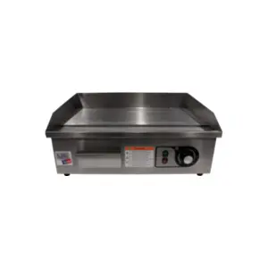 Plancha électrique à snacker - L2G - Dessus Inox lisse - 1 zone de cuisson - Thermostat 50 à 300°C pas cher
