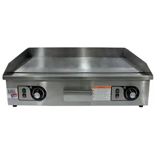 Plancha à snacker électrique - L2G - 730mm - 4400 Watt - Gris