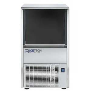 Machine à Glaçon Creux -Production de 22 à 122 kg/jour - Condenseur a AIR - Icetech - Gris - l401- L1- P506- h698 pas cher