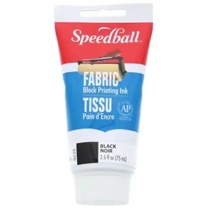 Speedball Art Products Company Encre pour Tissu, Noir, 2.5 oz