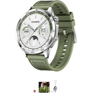 HUAWEI Watch GT 4 46 mm Vert + Flash LED Offert