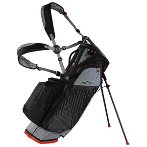 Sun Mountain E 4-5 H2NO Lite 14-Way Standbag Nickel Black Red pas cher
