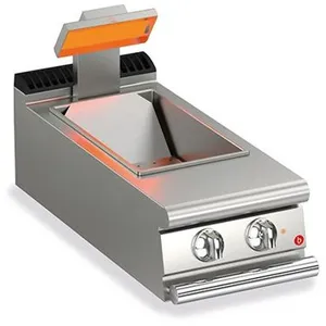 Chauffe frites électrique - P 900 mm - 2 kW - Baron pas cher