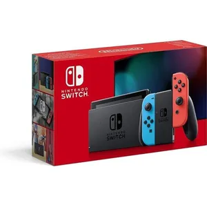 Console Nintendo Switch Néon: Nouvelle Version + Warioware Get It Toge... pas cher