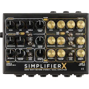 DSM & Humboldt Simplifier X - Zero Watt Reverb Stereo / Dual Amplifier pas cher