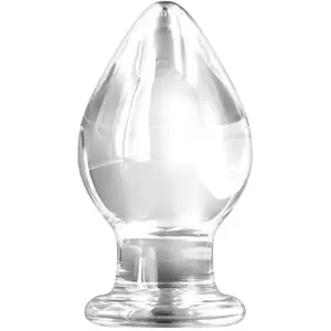 Renegade NS Novelties - Knight Glass Buttplug - Anal Toys Buttplugs Transparant