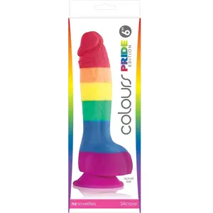 Ns Novelties Colour Pride Edition Realistische Dildo - Regenboog pas cher