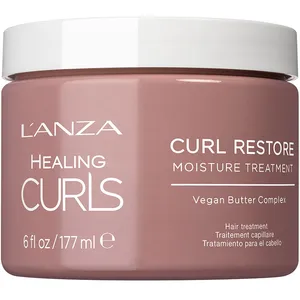 L'anza Lanza - Healing Curls Restore Moisture Treatment - 177 ml pas cher