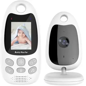 Babyphone MAGICFOX Caméra Bébé Moniteur 2,4 GHz avec Capteur de Tempér... pas cher