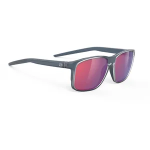 Rudy Project Overlap Multilaser Red Ice Blue Metal Matte- Bril pas cher