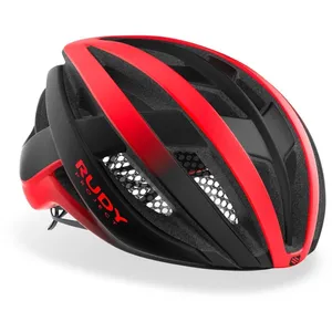 Rudy Project Venger Road Helm, zwart/rood Hoofdomtrek L | 59-62cm pas cher