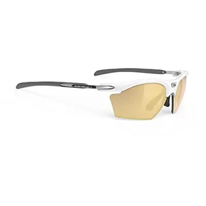 Lunettes de performance Rudy Project rydon slim - blanc gloss - TUVendu parcdiscount