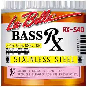 Comparateur de prix : La Bella Bass RX-S4D Stainless Steel 045/105