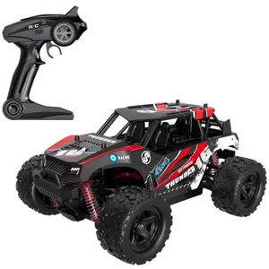 01:18 Télécommande 4 Roues Motrices Camions Rc 36 Kmh Big-Foot Tout-Te... pas cher